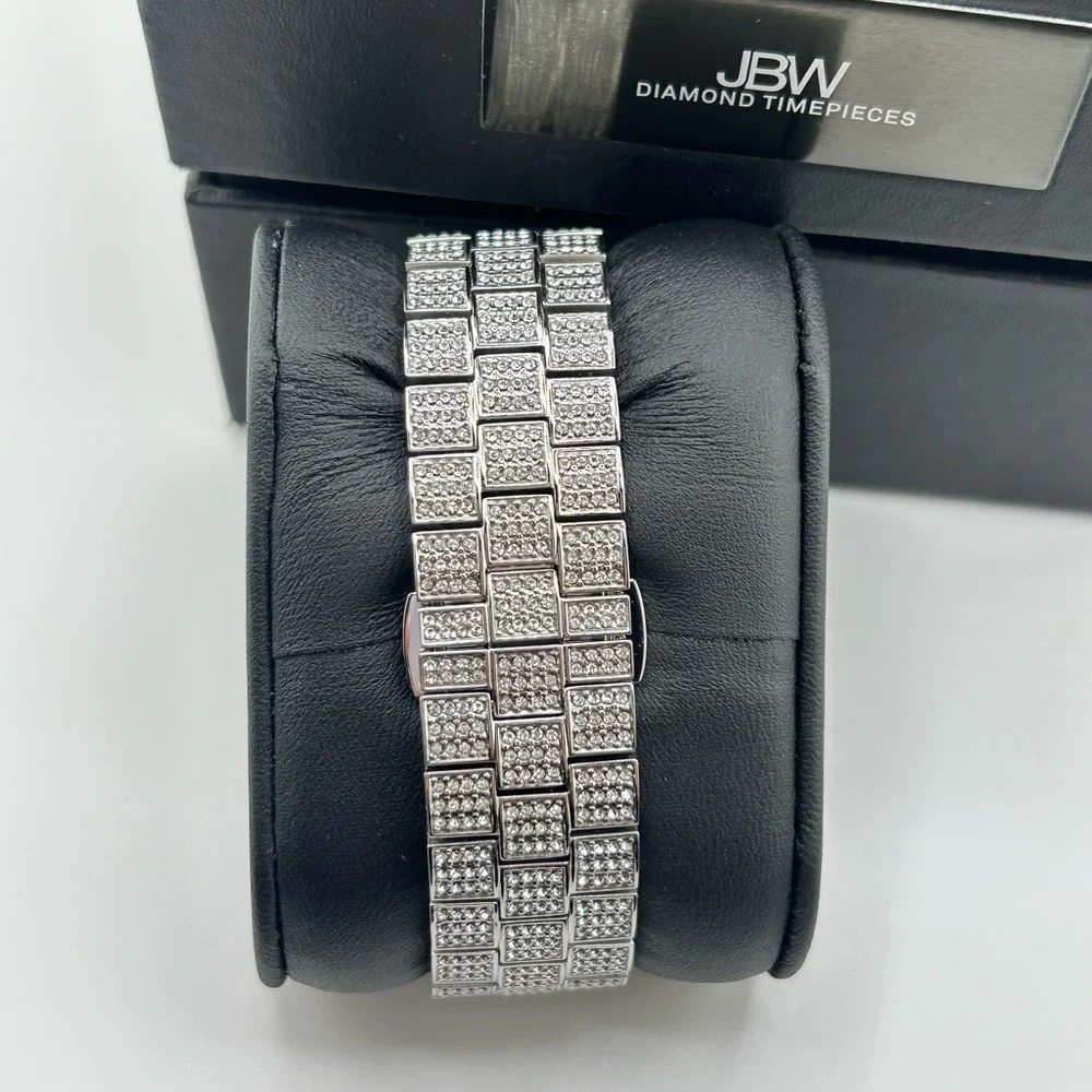 JBW 12 Diamond timepieces And 1095 Crystal Watch 28 Mm Brand New In Box